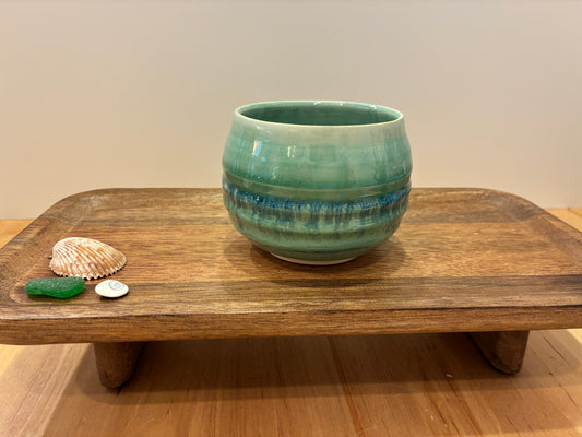 Handleless Green Green Grotto Tea Mug