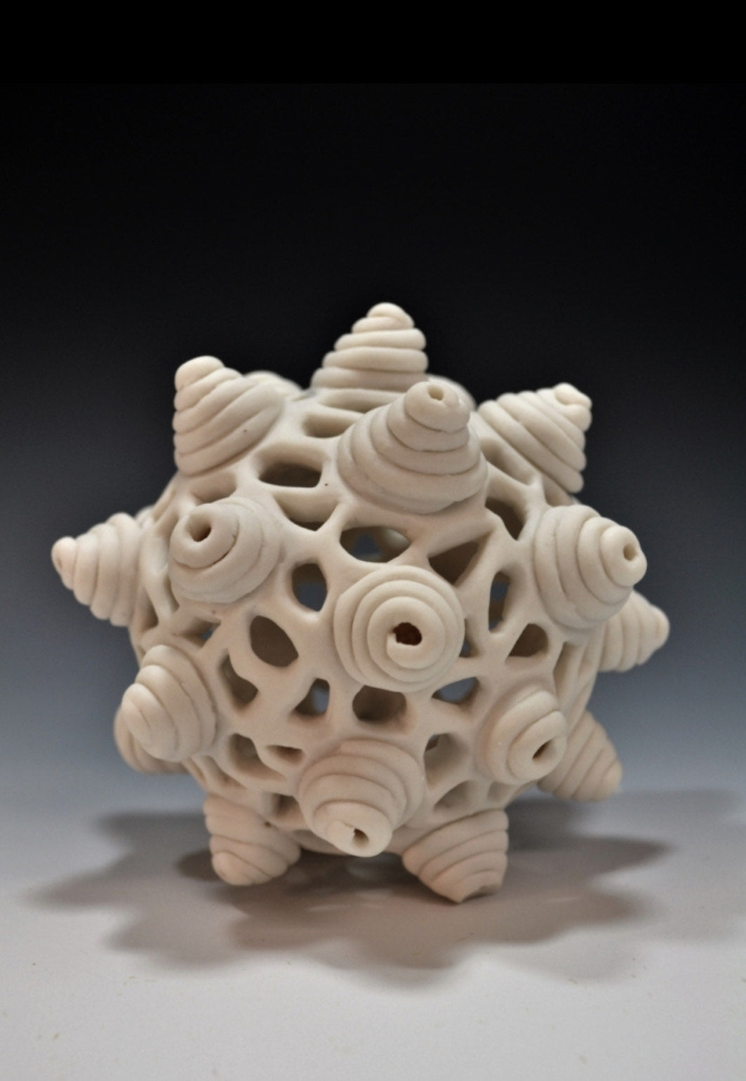 Mini Water Bear Egg Porcelain Sculpture