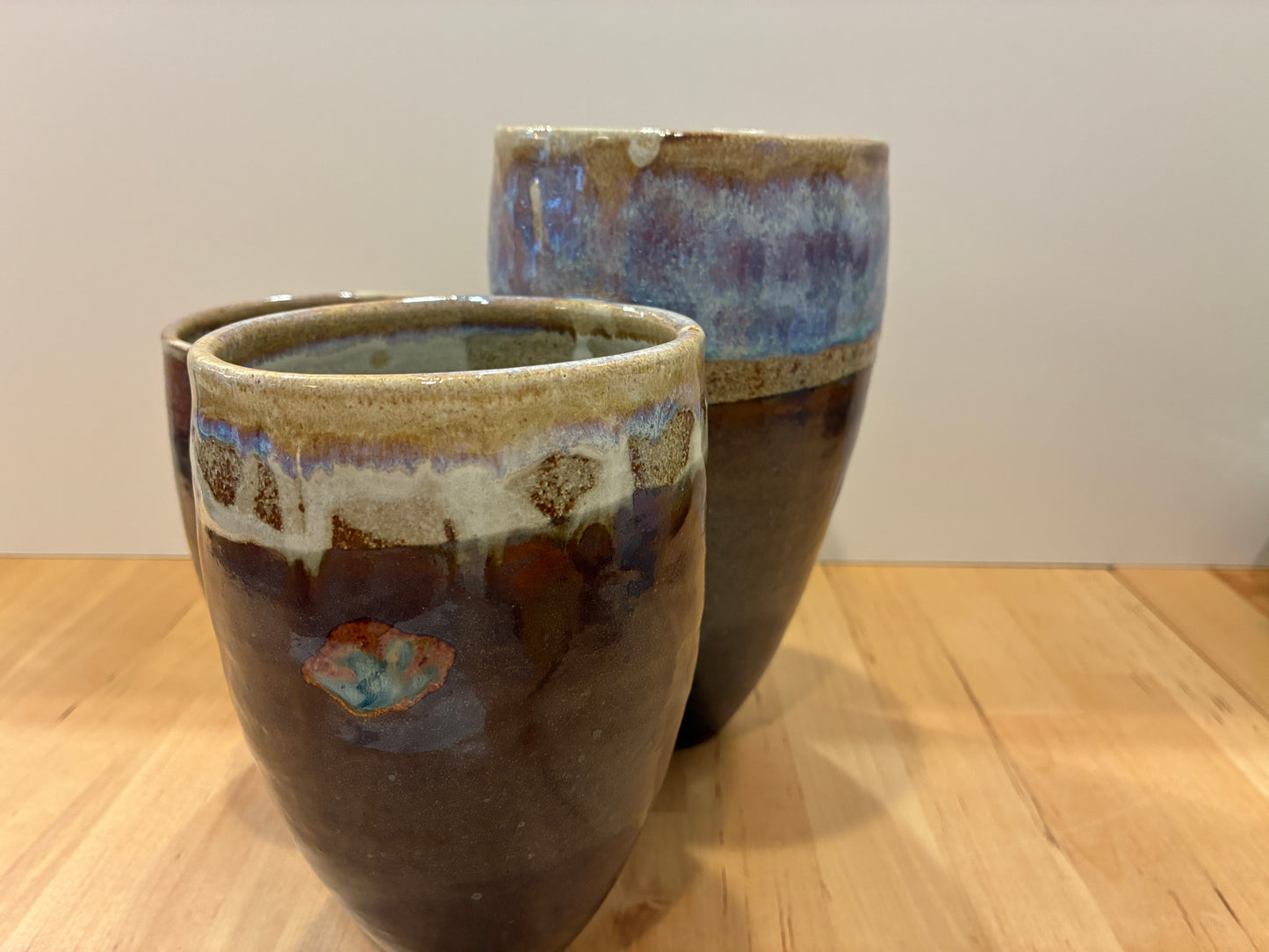 Triple Ceramic Vase