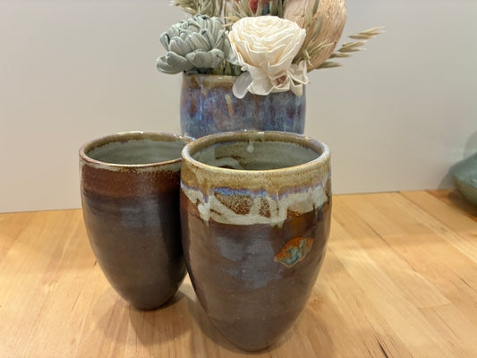 Triple Ceramic Vase