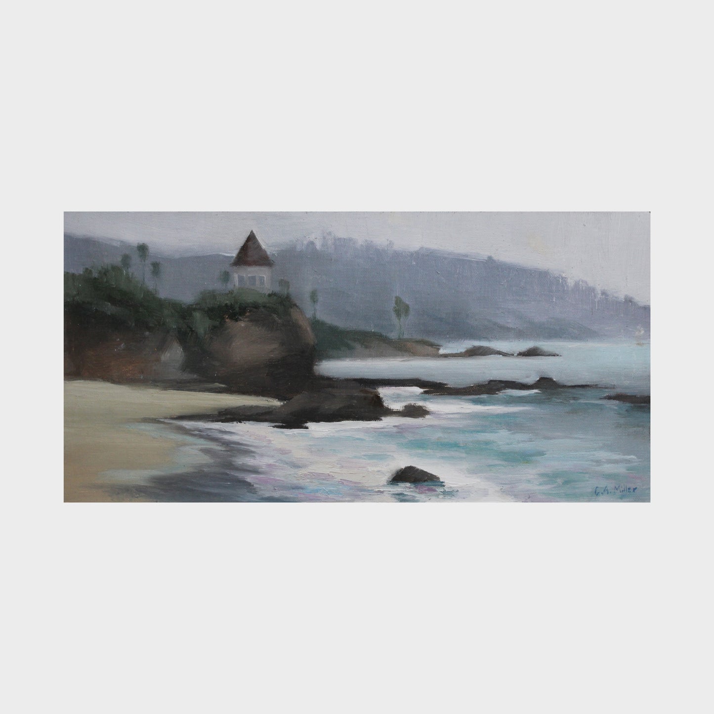 Grey Day – Original Oil Painting by Claire Miller